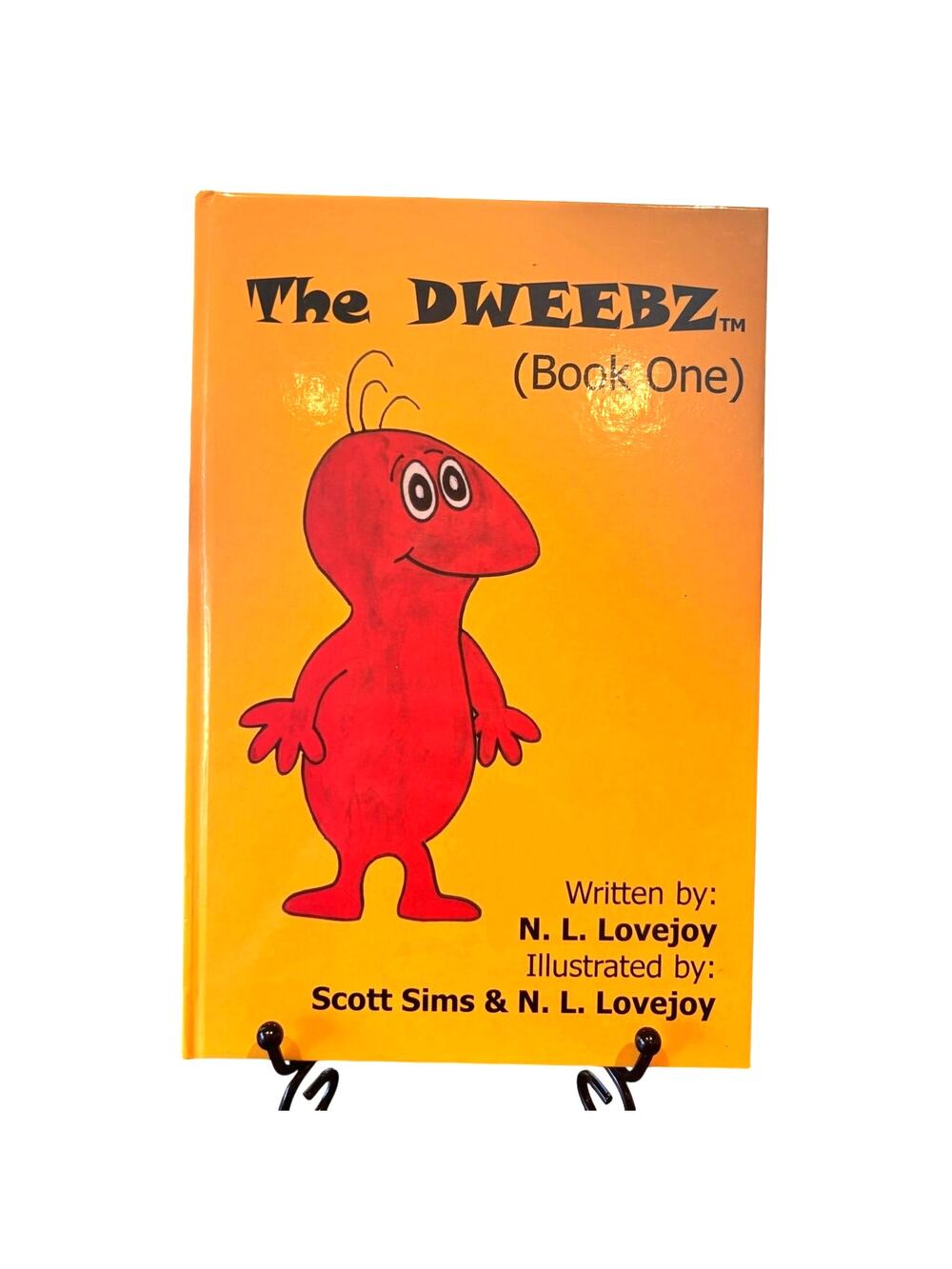 Vintage 1999 Signed First Edition, The Dweebz (Book One) by NL Lovejoy, HC